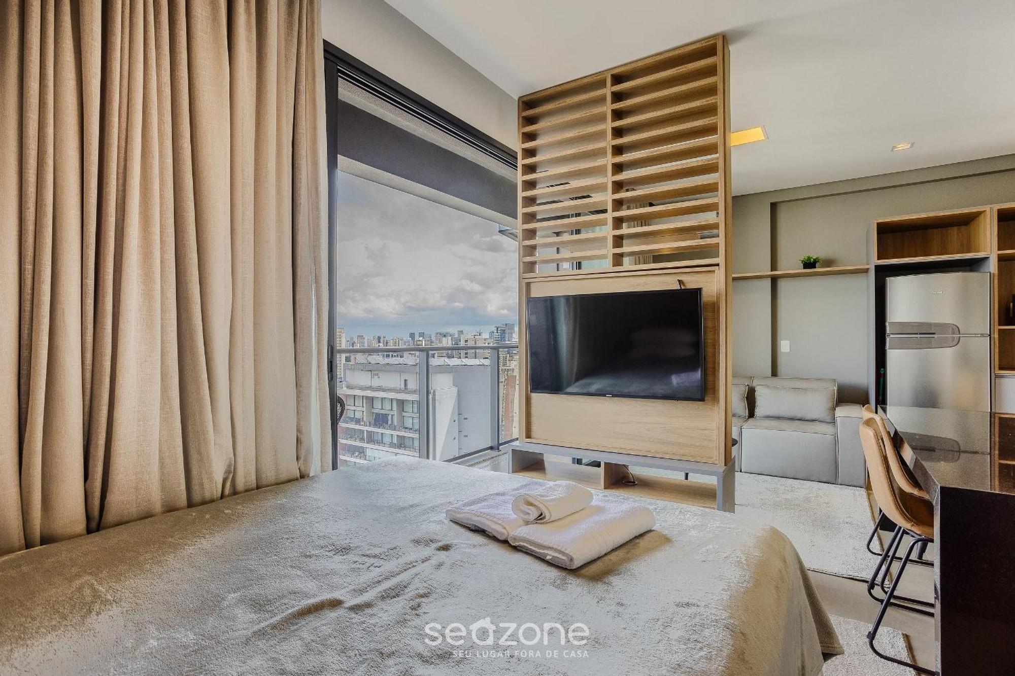 Estudio Moderno No Itaim Bibi-sp Cia2313 Apartamento São Paulo